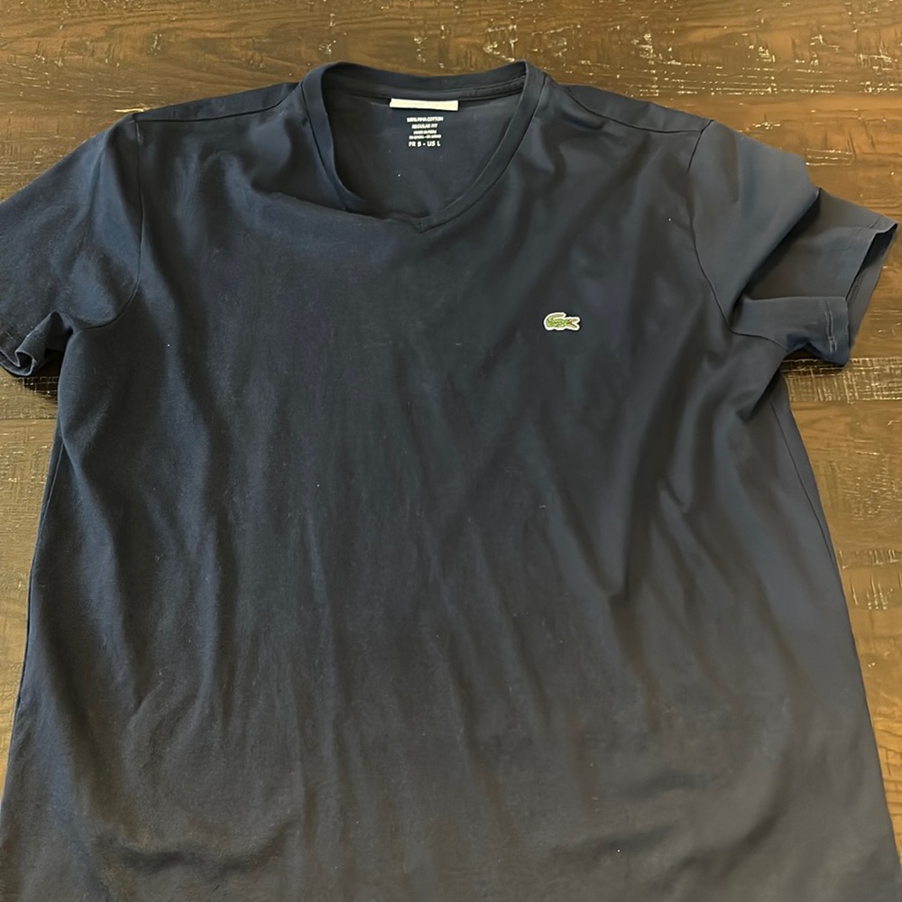 Men’s Lacoste Vneck T-shirt